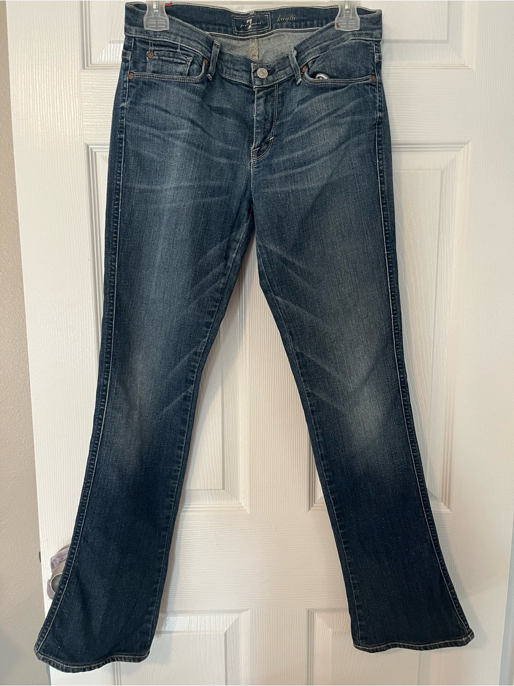 7 For All Mankind Kaylie Slim Supermodel Bootcut Jeans Size 29